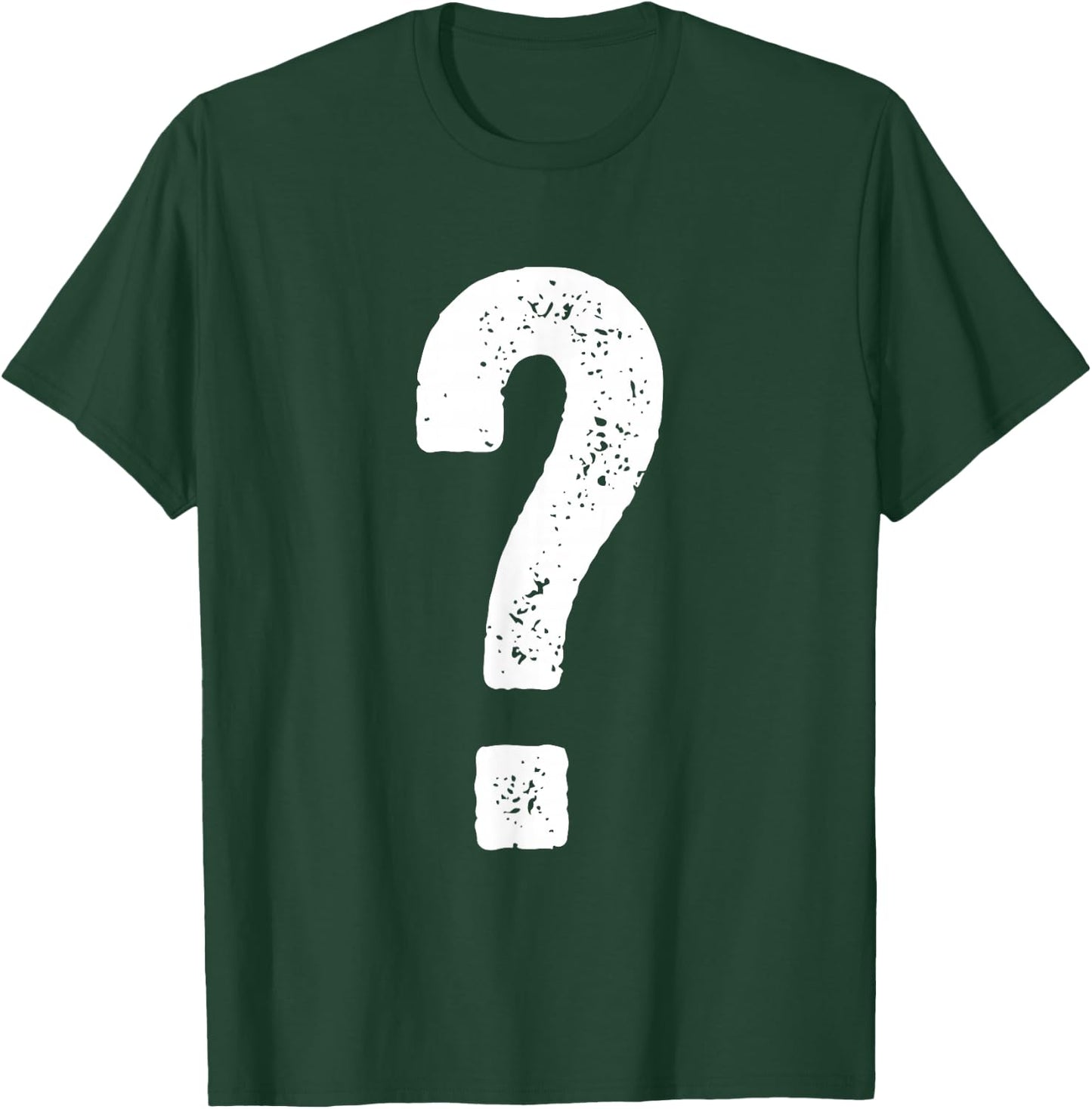 Question Mark Shirt Couple Men Women Kids Guess Who Costume T-Shirt - T-Shirt | Forest