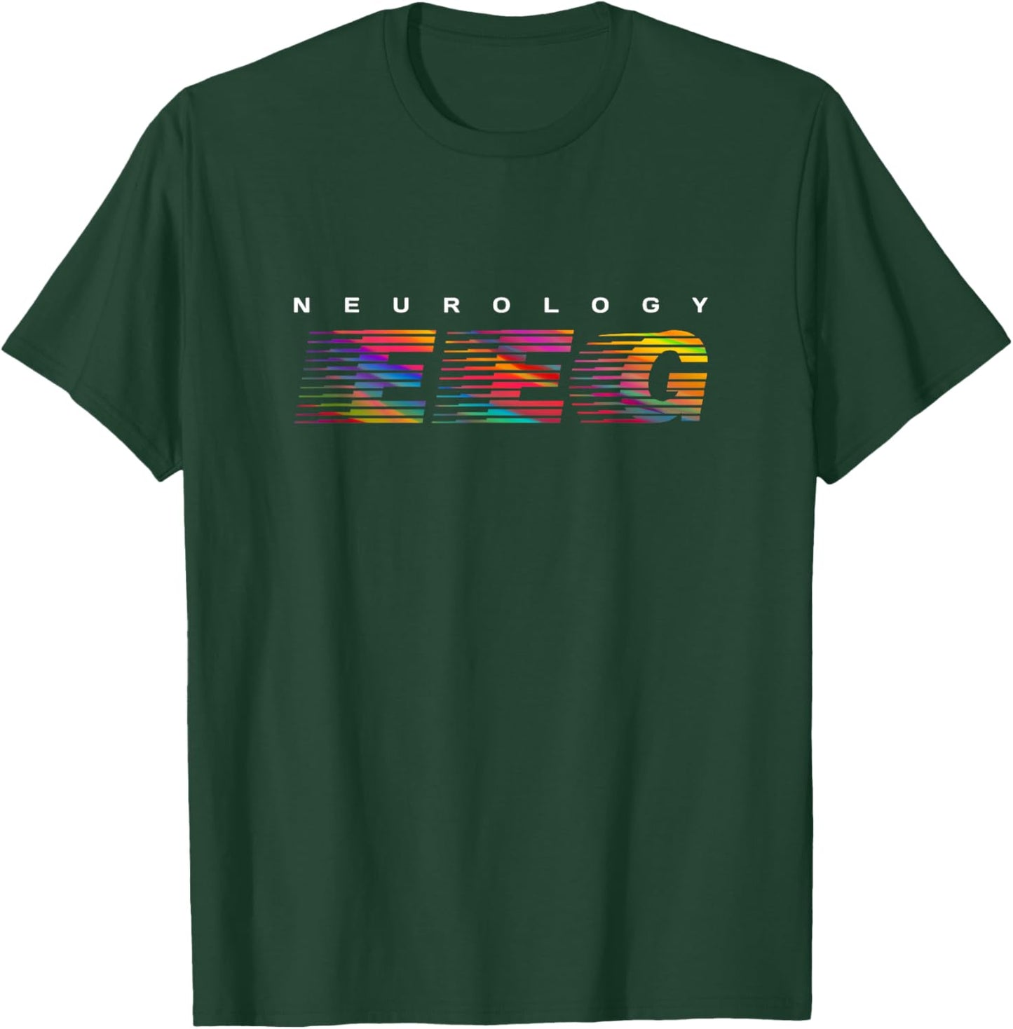 Colorful - EEG - Neurology - EEG Tech T-Shirt - T-Shirt | Forest