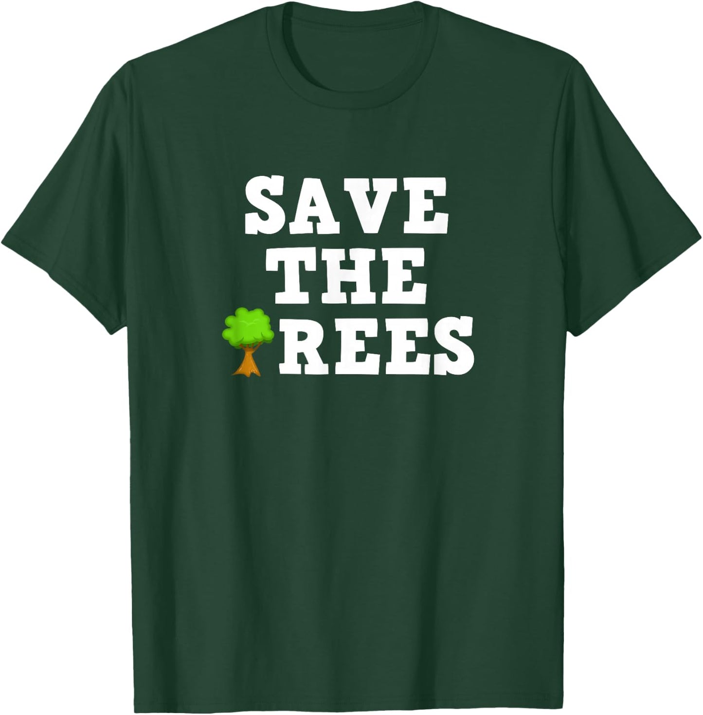 Save The Trees Christmas T-Shirt - T-Shirt | Forest