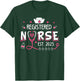 Registered Nurse Est 2025 Nursing Student RN Graduation T-Shirt - T-Shirt | Forest