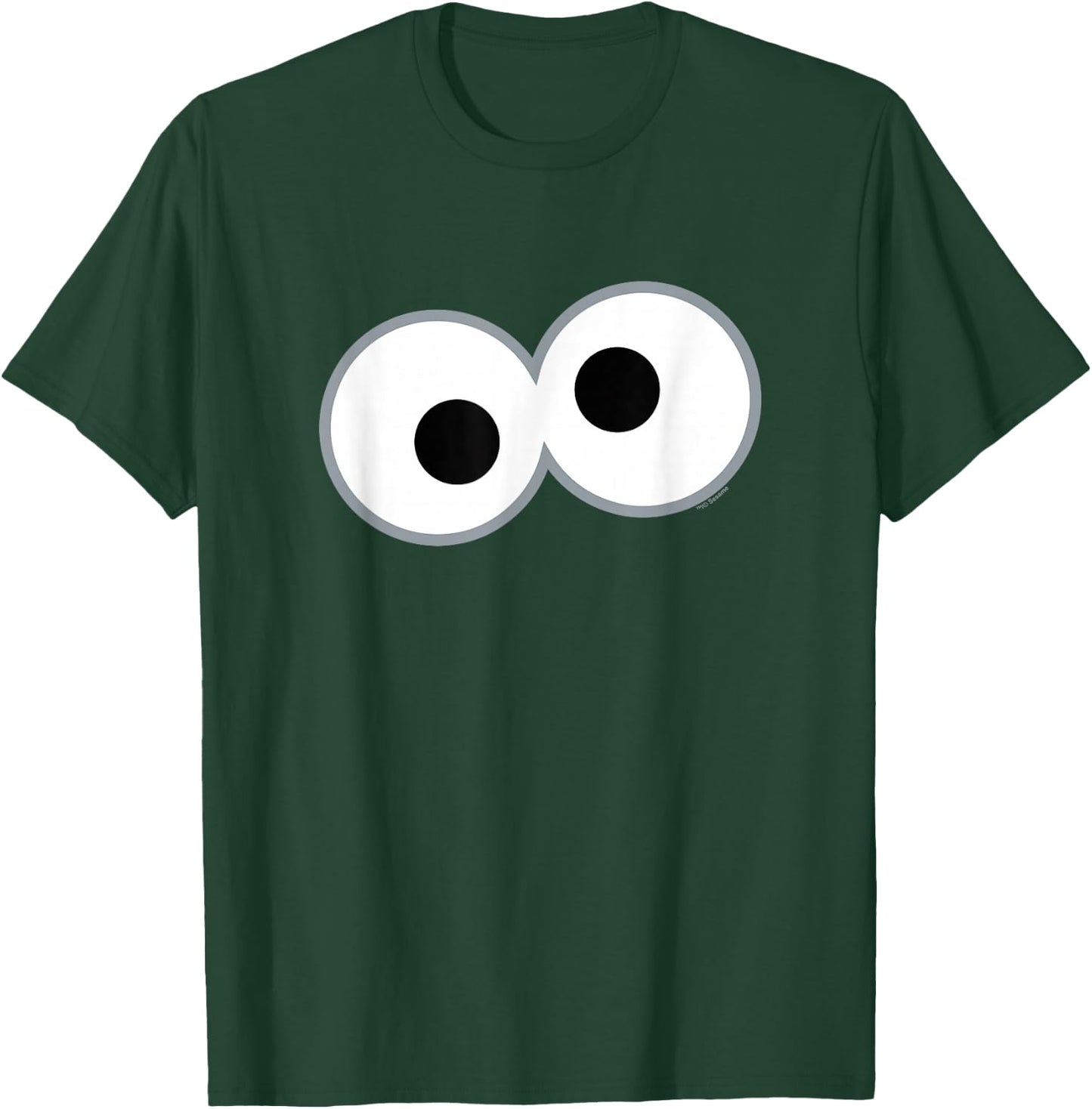 Sesame Street Cookie Monster Eyes Halloween Costume T-Shirt - T-Shirt | Forest