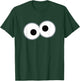 Sesame Street Cookie Monster Eyes Halloween Costume T-Shirt - T-Shirt | Forest