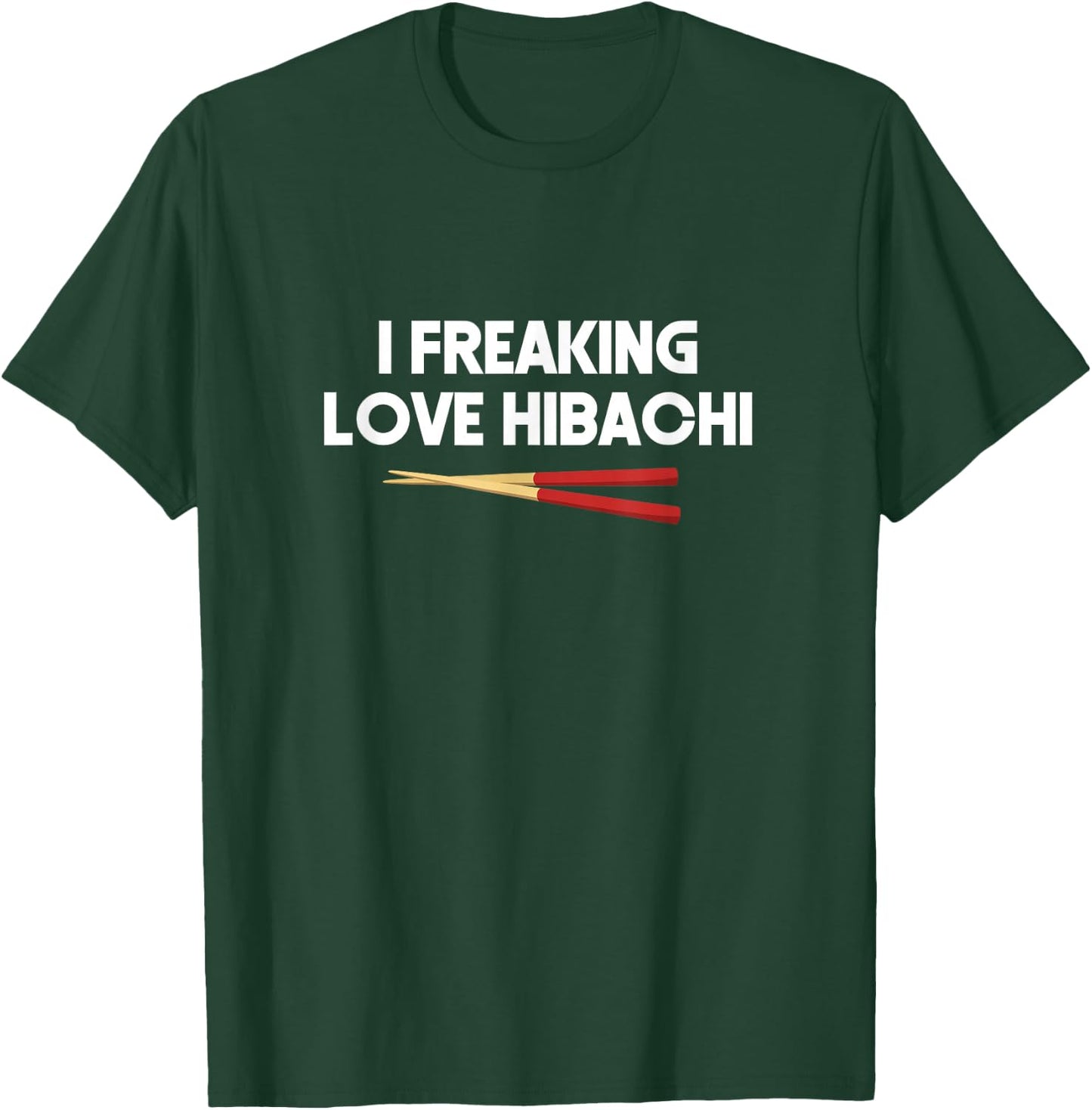 Hibachi Gift, All I Want Is Habachi Shirt T-Shirt - T-Shirt | Forest