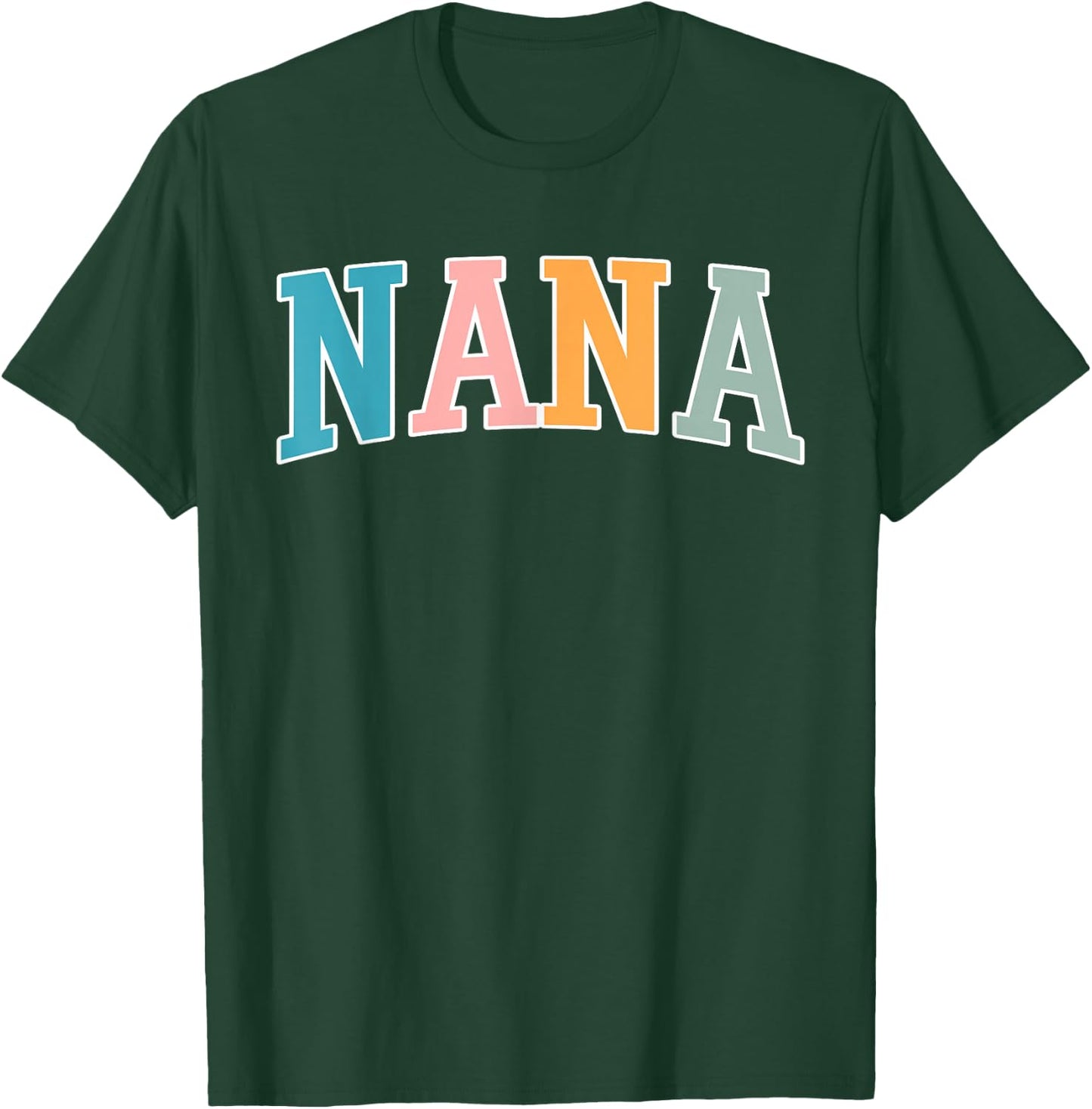 Nana Life for Grandma Grandmother Announcement T-Shirt - T-Shirt | Forest