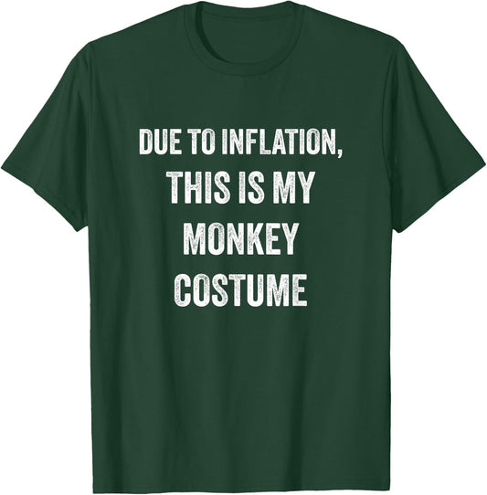 Monkey Halloween Costume T-Shirt - T-Shirt | Forest