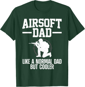 Funny Airsoft Art Dad Airsoft Player Airsoft Lover T-Shirt - T-Shirt | Forest