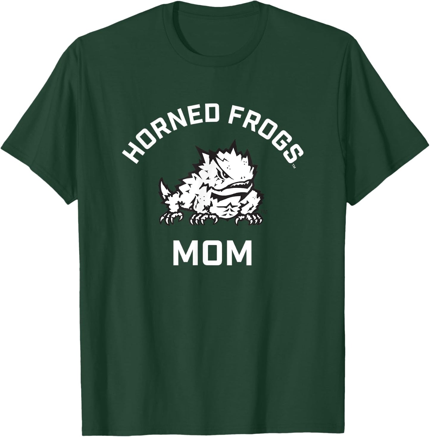 TCU Horned Frogs Arched Mom T-Shirt - T-Shirt | Forest