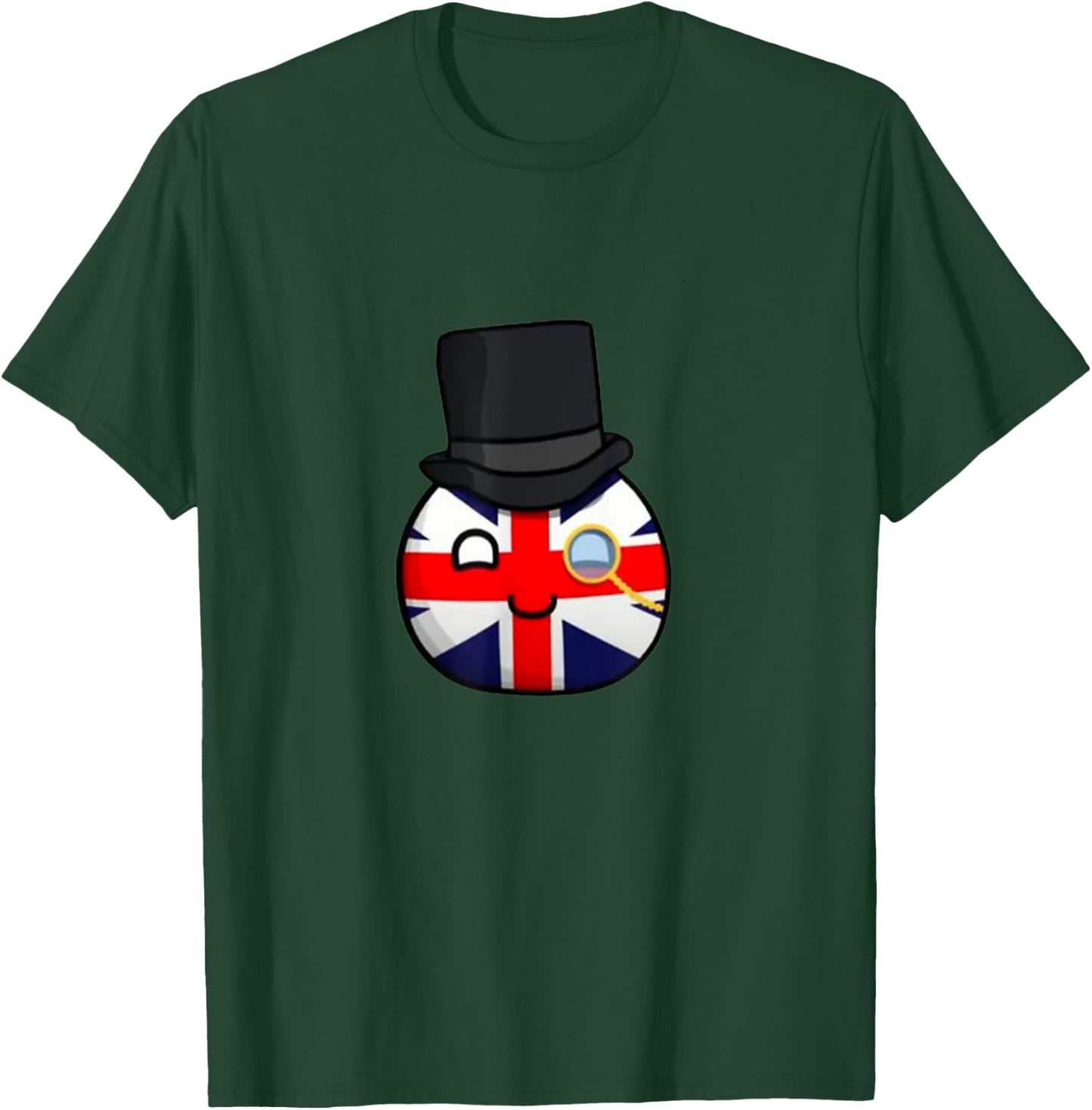 Countryballs United Kingdom T-Shirt - T-Shirt | Forest