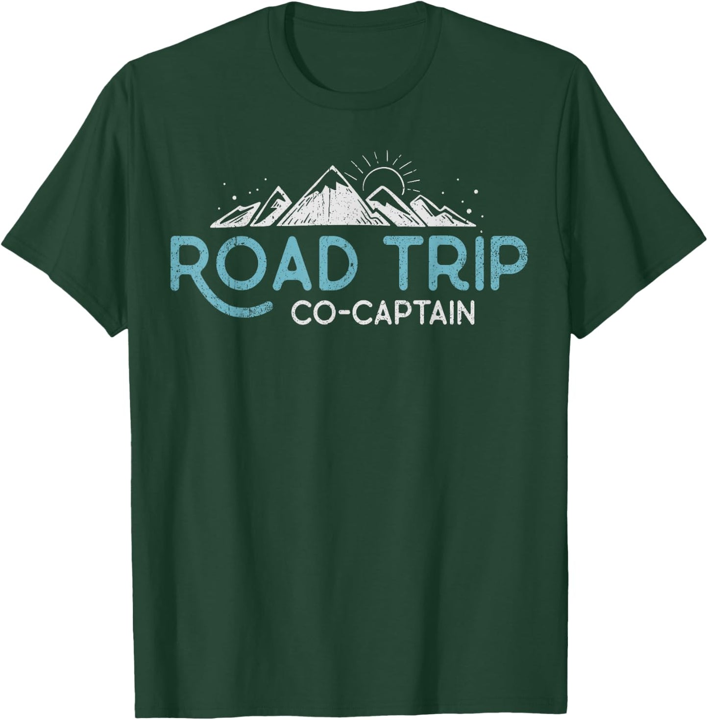 Road Trip Co Captain Road Trip T-Shirt - T-Shirt | Forest