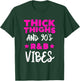 Thick Thighs And 90's R&B Vibes T-Shirt - T-Shirt | Forest