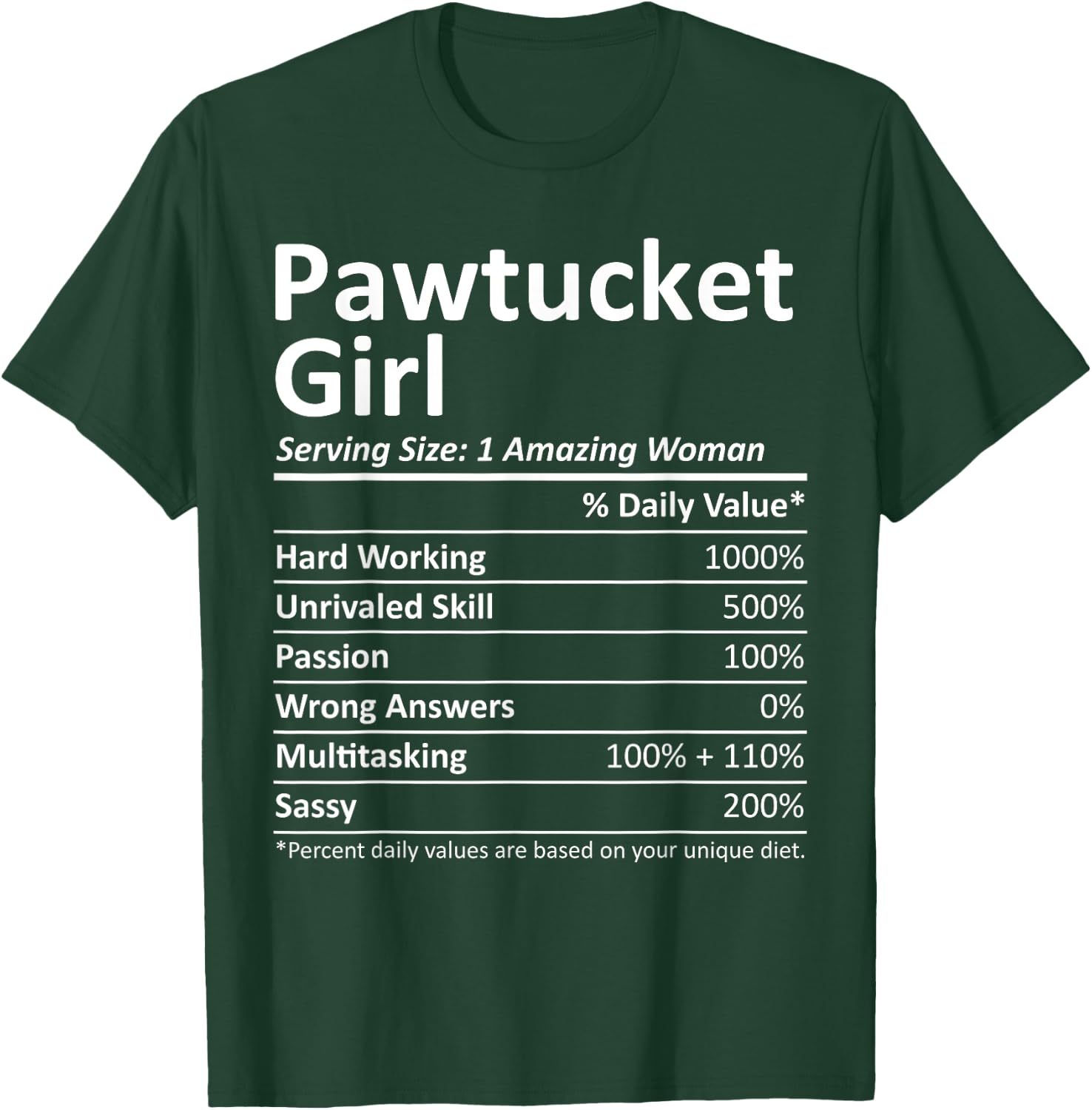 PAWTUCKET GIRL RI RHODE ISLAND Funny City Home Roots Gift T-Shirt - T-Shirt | Forest