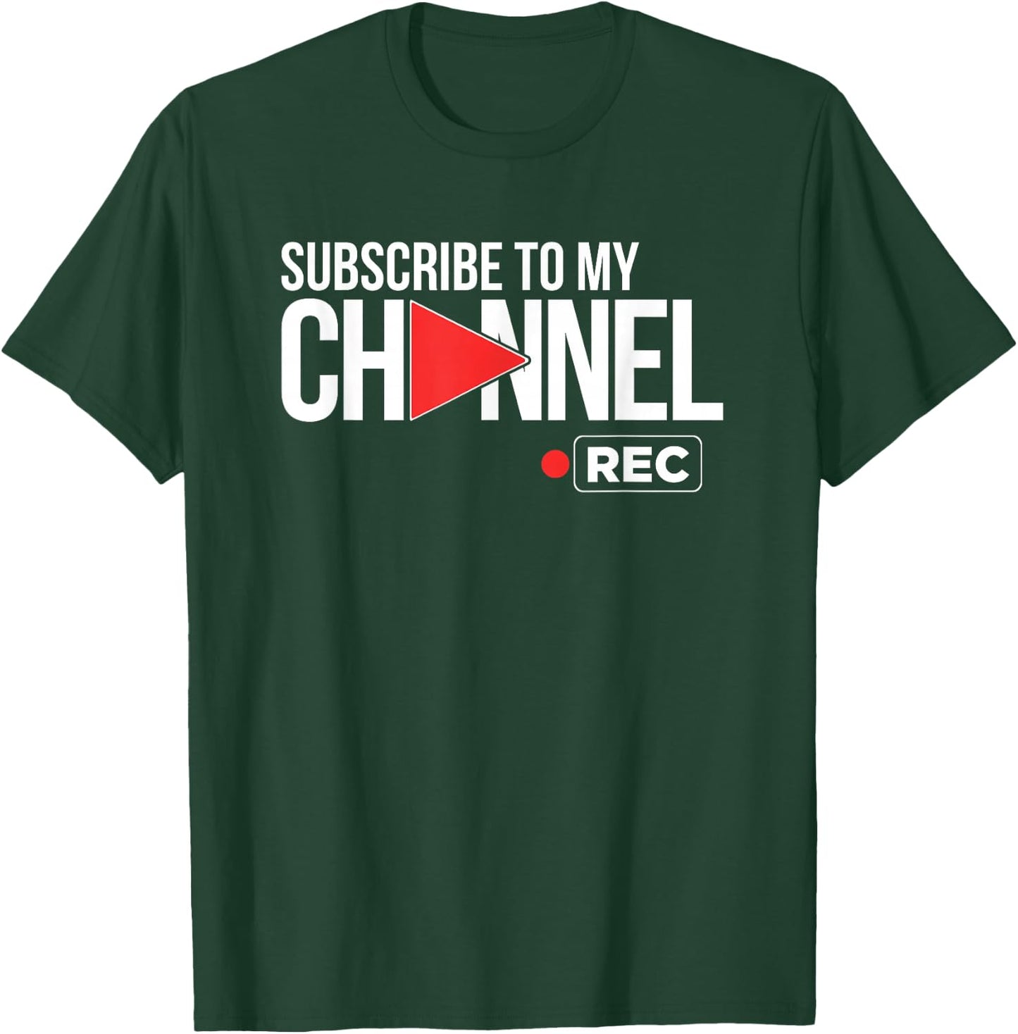 Video Sharing for Online Streaming Content Creators T-Shirt - T-Shirt | Forest