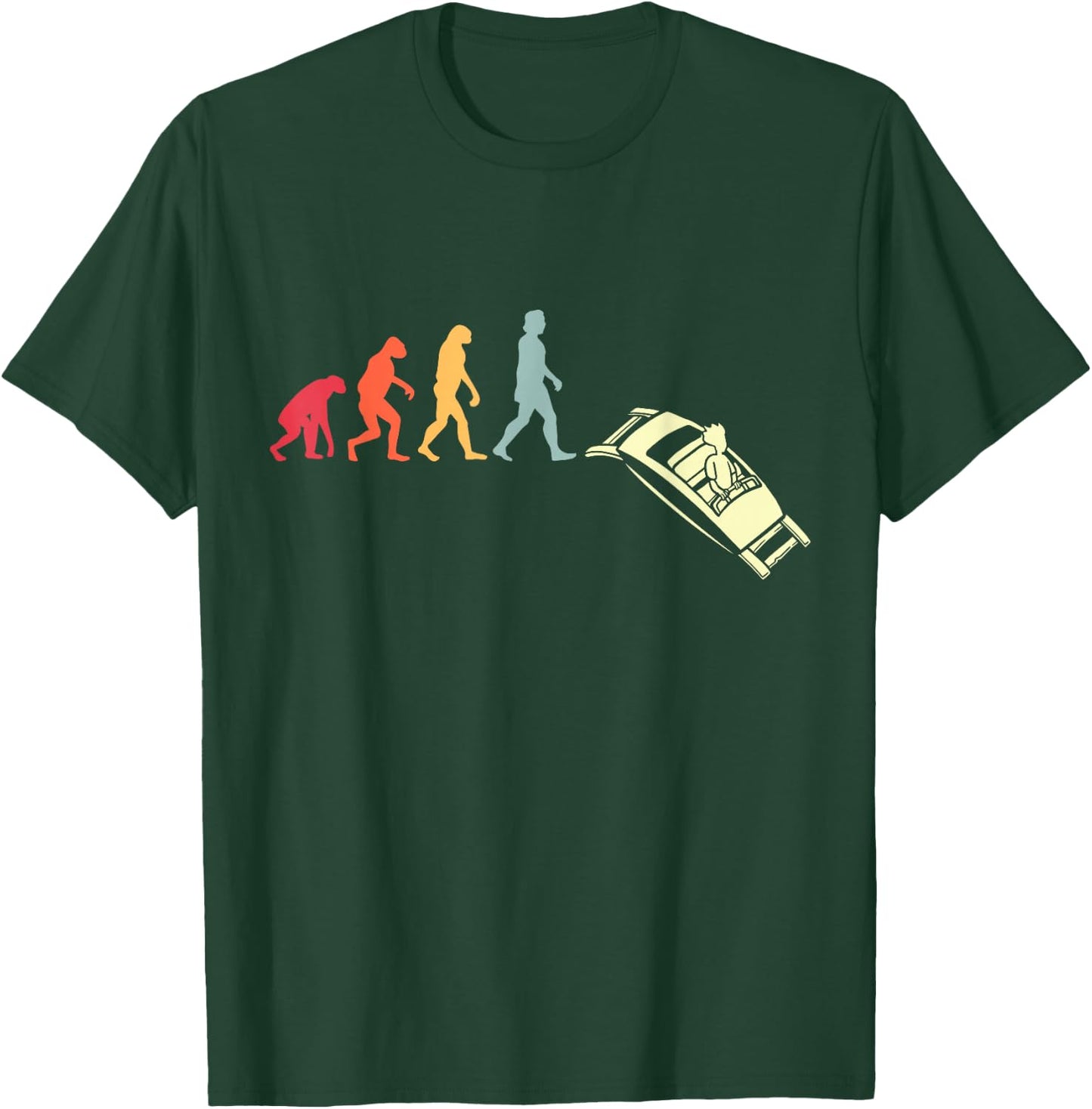Vintage Amusement Park I Humorous Rollercoaster T-Shirt - T-Shirt | Forest