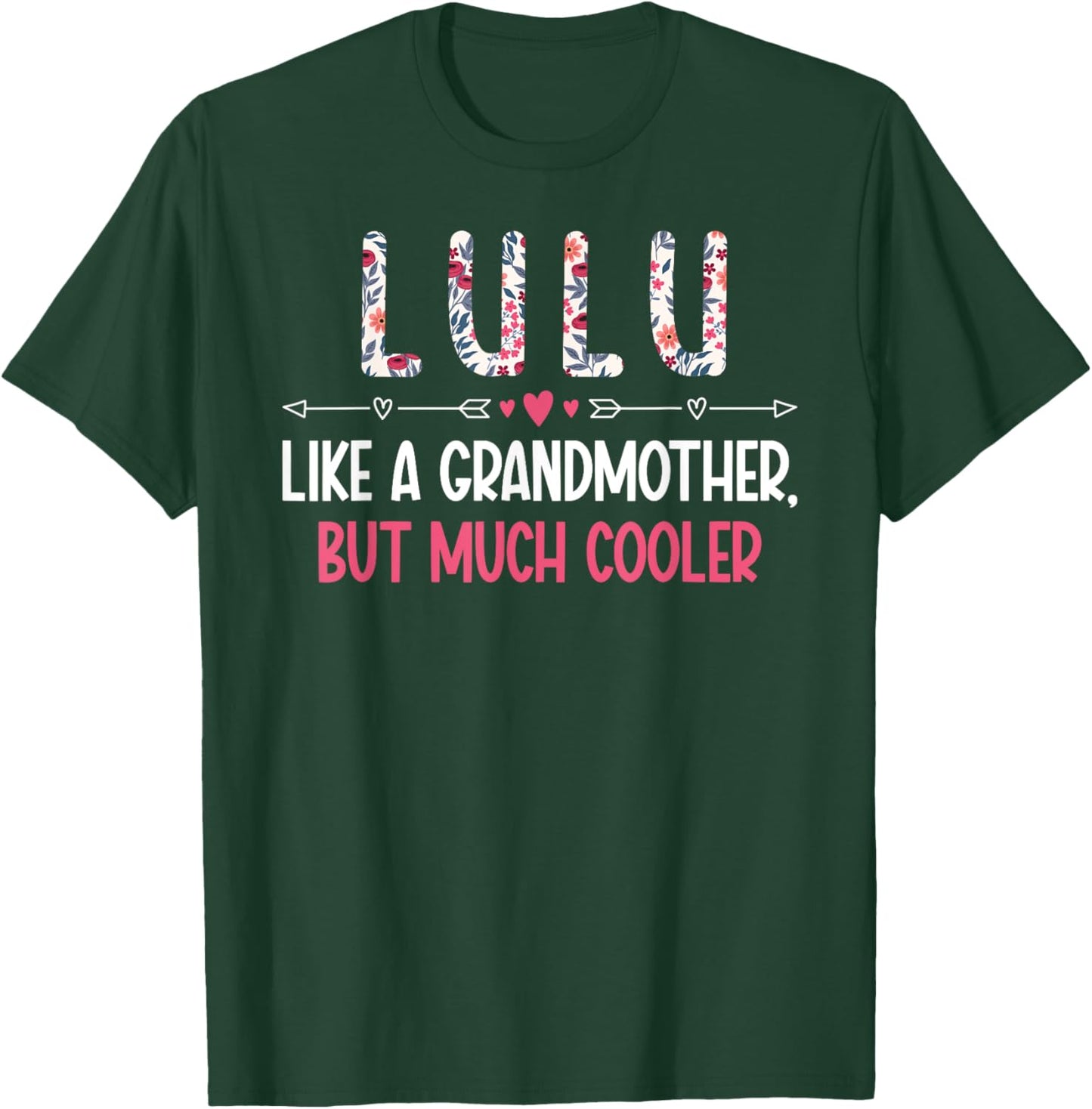 Lulu Definition Lulu Grandma Lulu Grandmother T-Shirt - T-Shirt | Forest