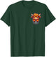 Pocket Scottish Highland Cow Lover Cow Scotland Farm Animal T-Shirt - T-Shirt | Forest