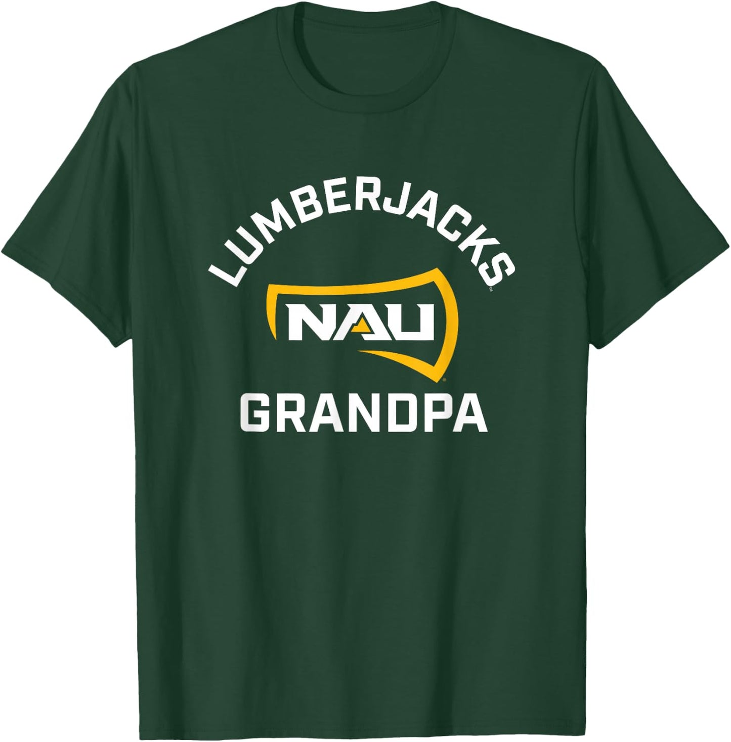 Northern Arizona NAU Lumberjacks Arched Grandpa T-Shirt - T-Shirt | Forest