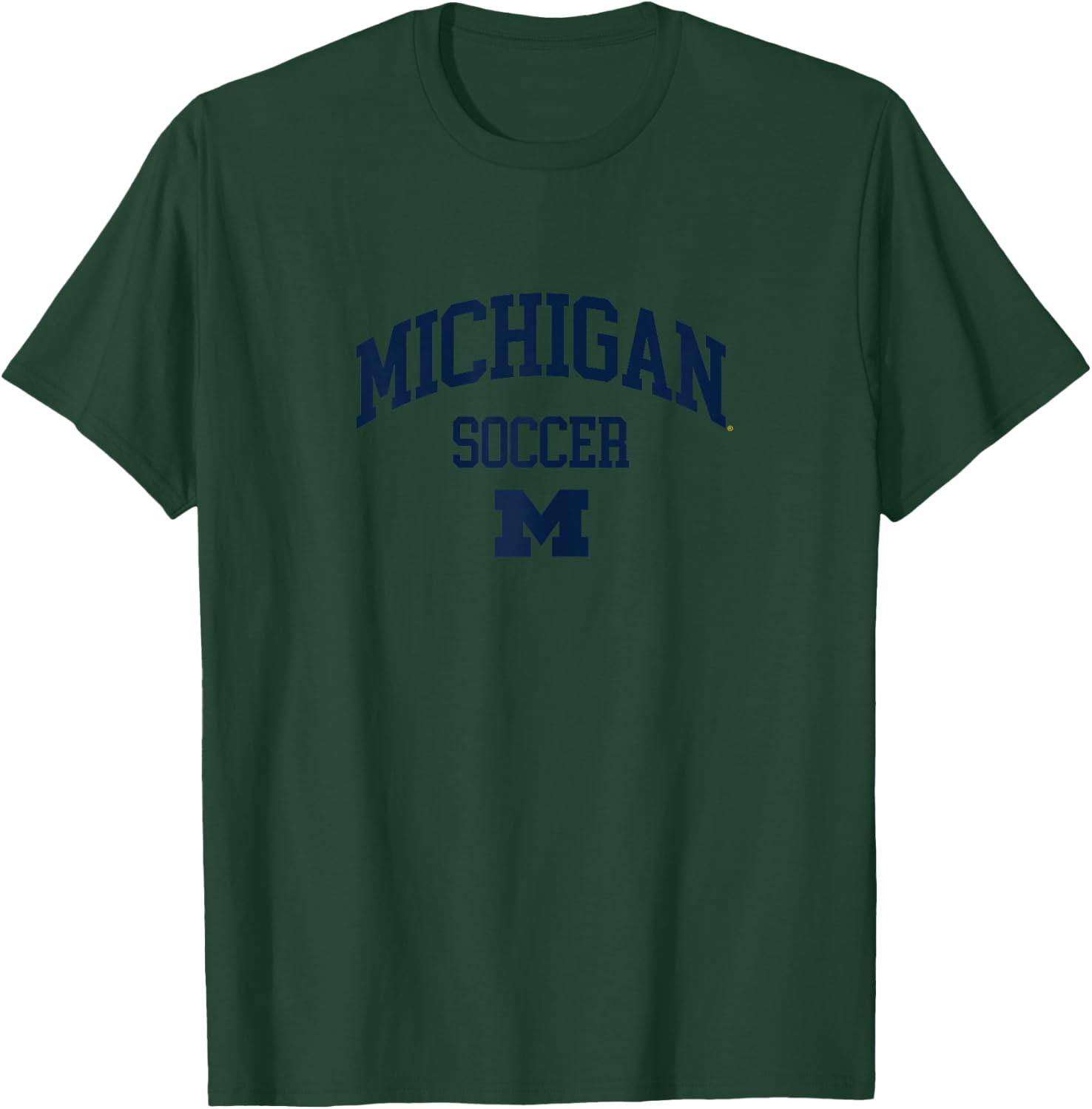 University of Michigan Wolverines U of M Soccer T-Shirt - T-Shirt | Forest