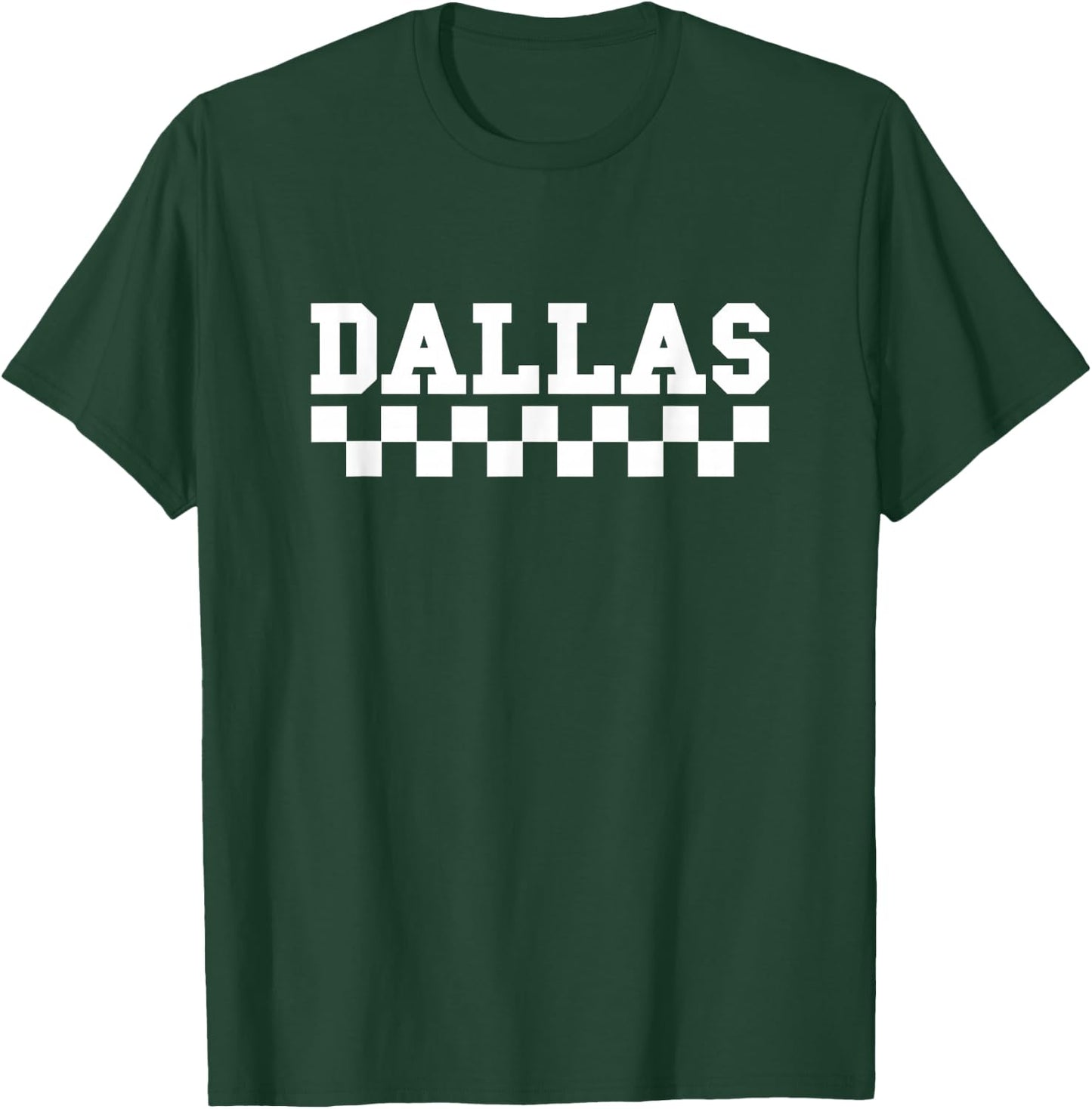 DALLAS - Throwback Design - Classic T-Shirt - T-Shirt | Forest