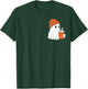 Ghost Drinking Coffee Funny Halloween Costume Coffee Lover T-Shirt - T-Shirt | Forest