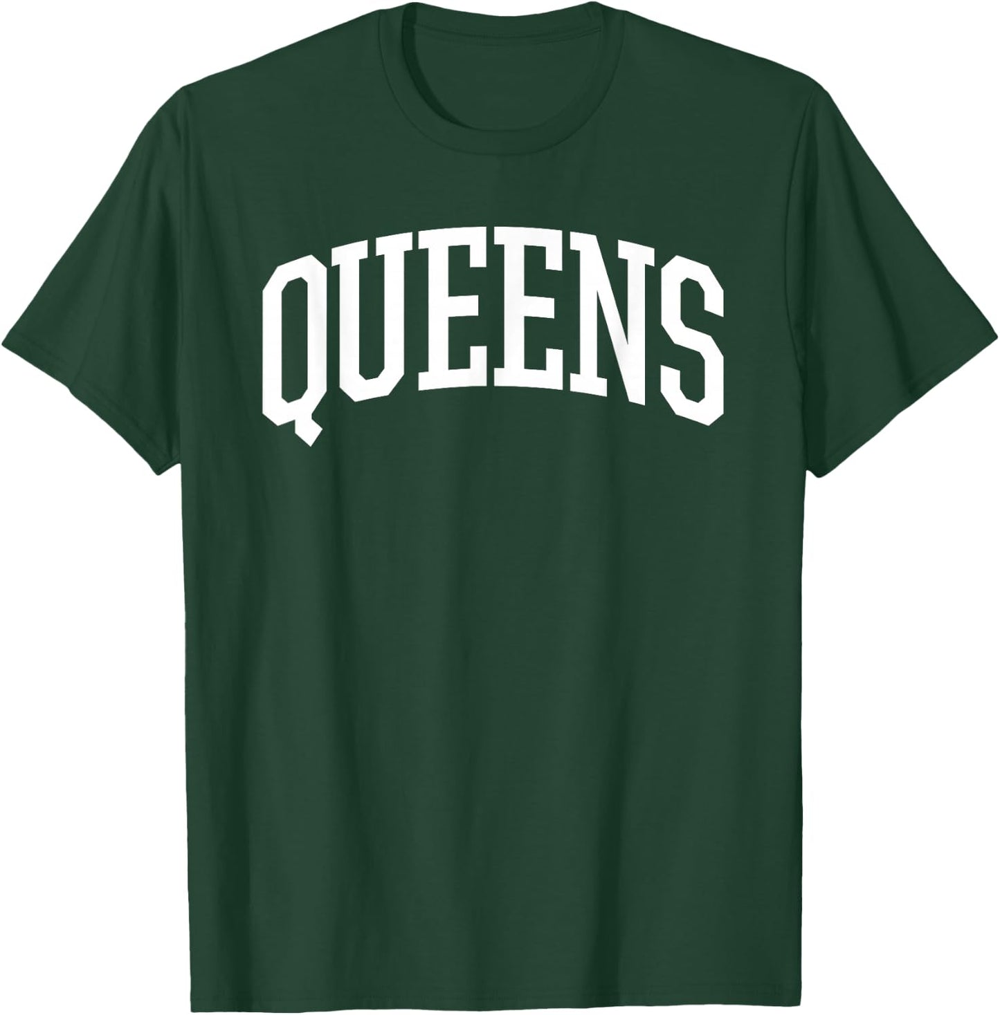 Queens /Queens New York NY Sports College-Style T T-Shirt - T-Shirt | Forest