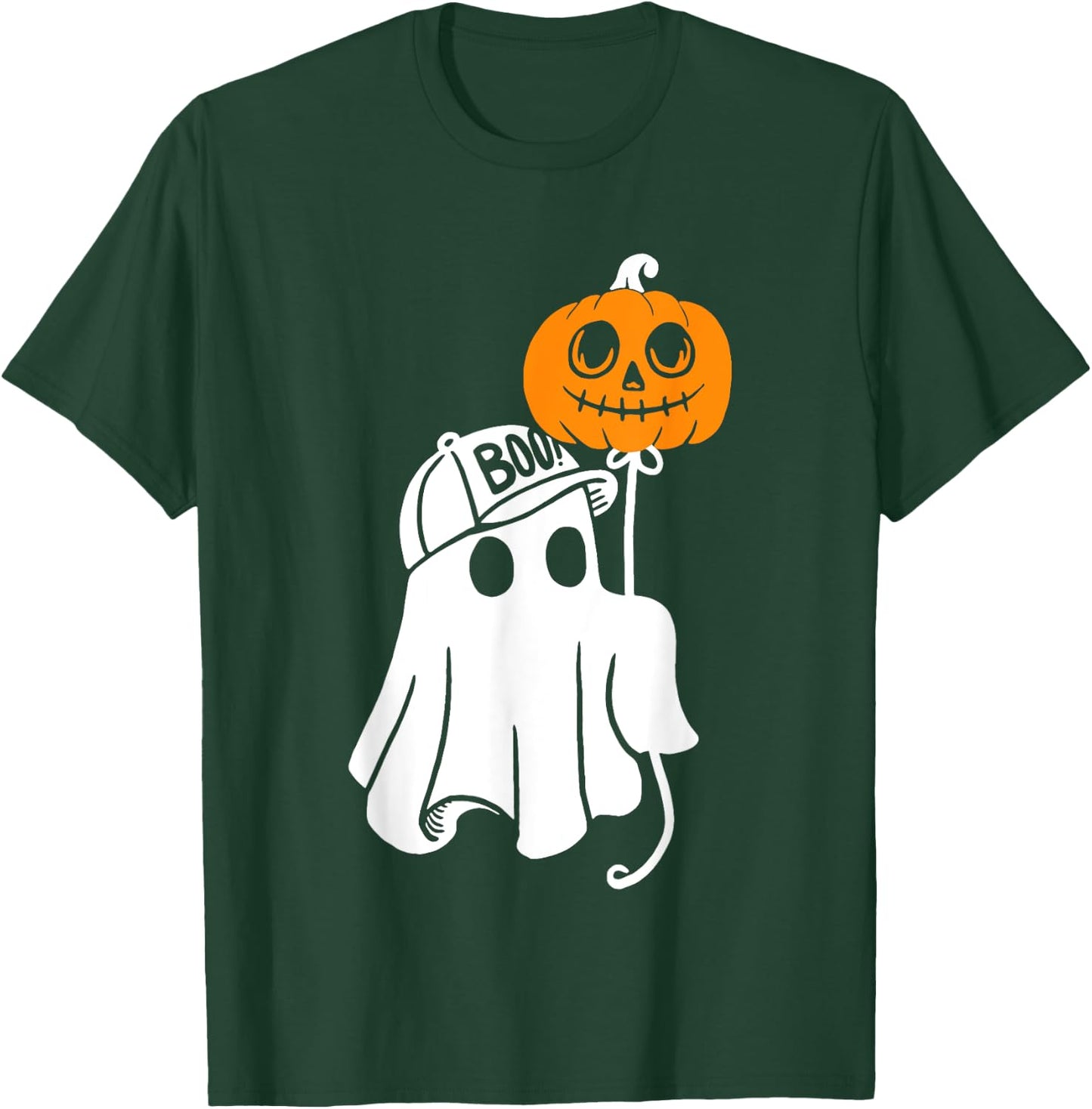 Buy Black Ghost Halloween T-Shirt - T-Shirt | Forest