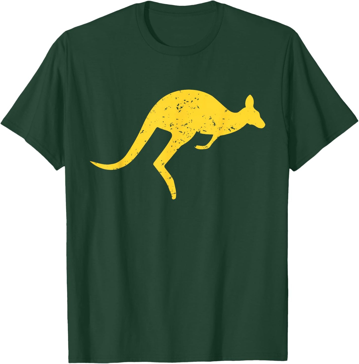 Vintage Kangaroo Australia Shirt Aussie Roo Kangaroo T-Shirt - T-Shirt | Forest