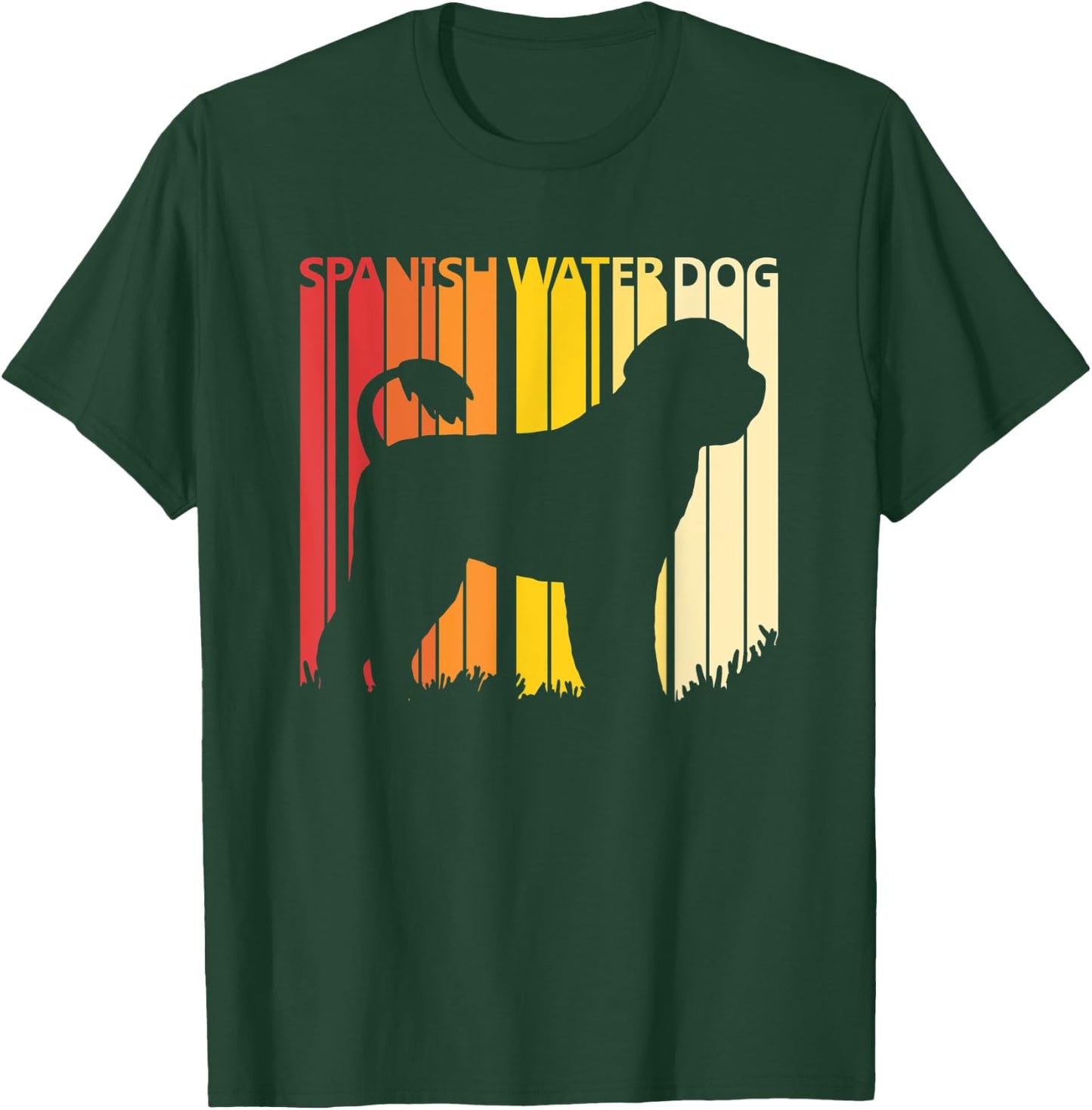 Spanish Water Dog Men Women Kids T-Shirt - T-Shirt | Forest