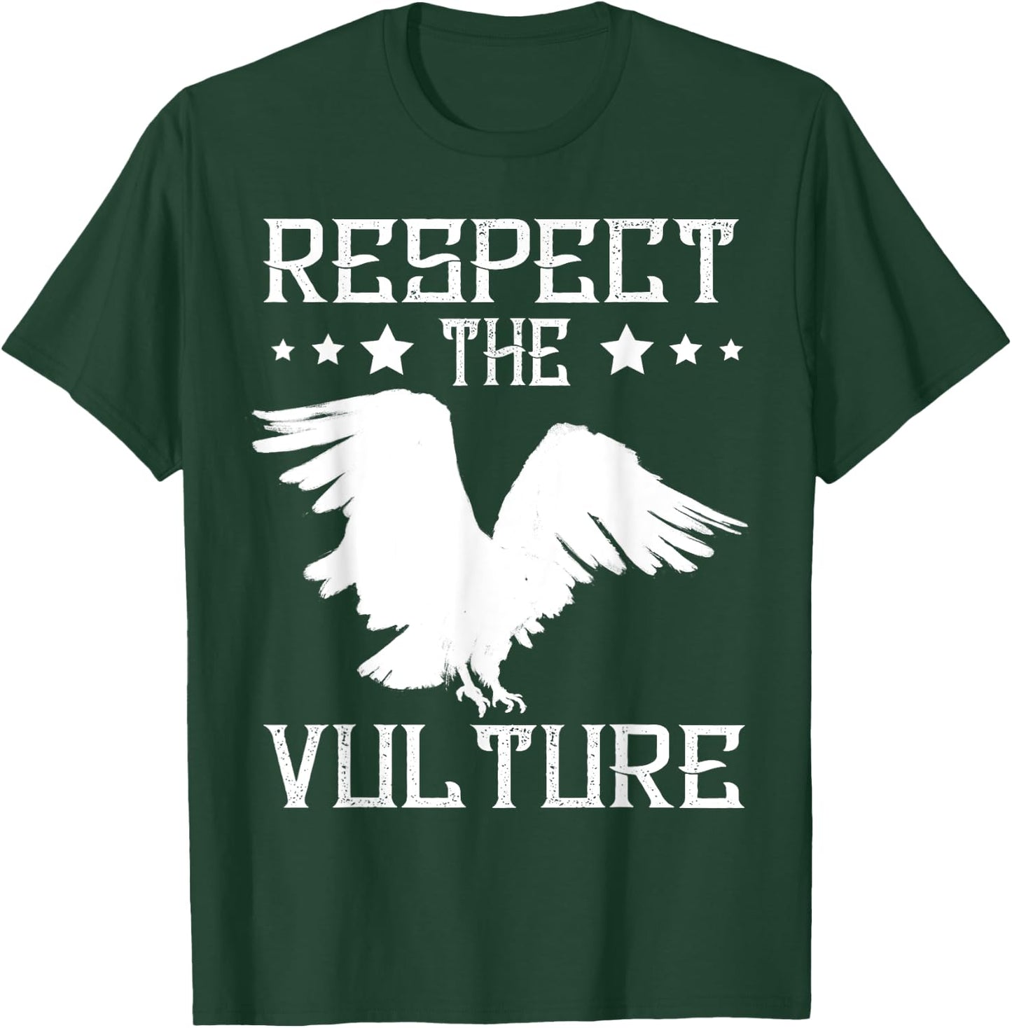 Vulture Carrion Respect The Vulture Scavenger Vulture Lover T-Shirt - T-Shirt | Forest