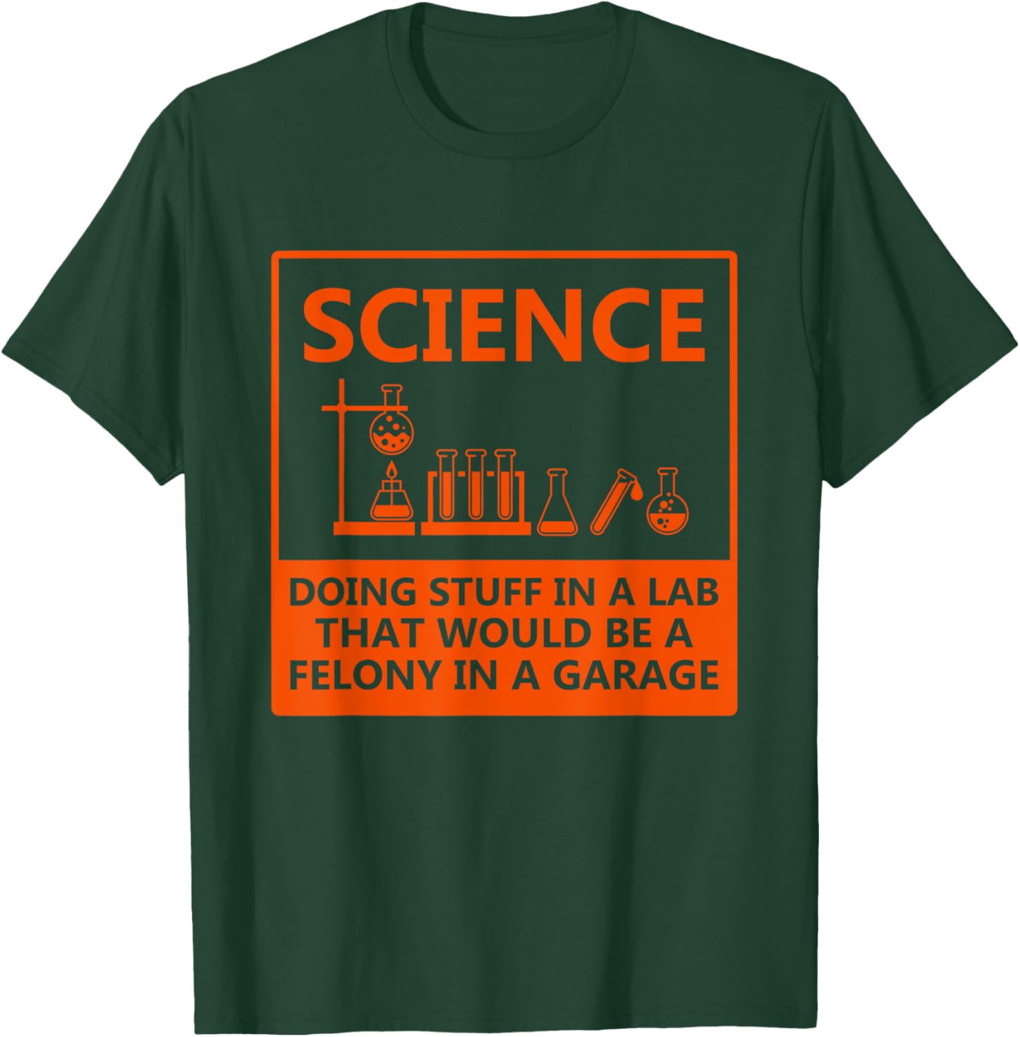 Funny Science Chemistry T Shirt for Nerds T-Shirt - T-Shirt | Forest