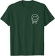 Cute X Eyes Melting Happy Face Melted Dripping Smile Face T-Shirt - T-Shirt | Forest