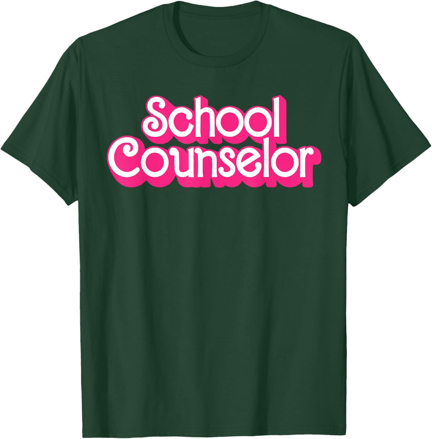 School Counselor Back To School Teacher Life T-Shirt - T-Shirt | Forest