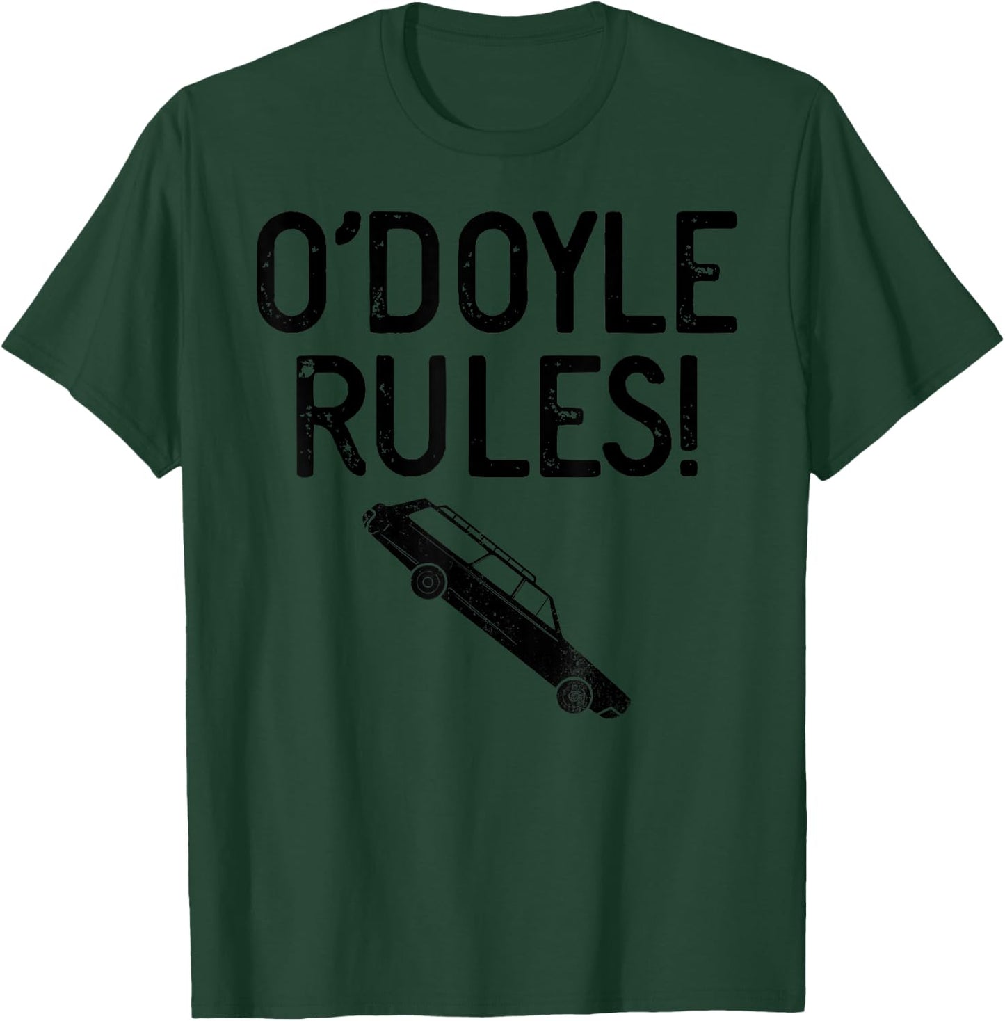 O'Doyle Rules Station Wagon Nostalgic Classic Humor T-Shirt - T-Shirt | Forest