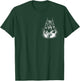 Cool Doberman Dog Jumping on Chest T-Shirt - T-Shirt | Forest