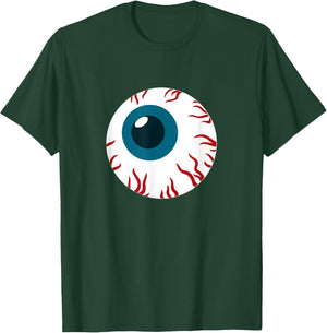 Eyeball funny spooky scary Halloween birthday gift men women T-Shirt - T-Shirt | Forest