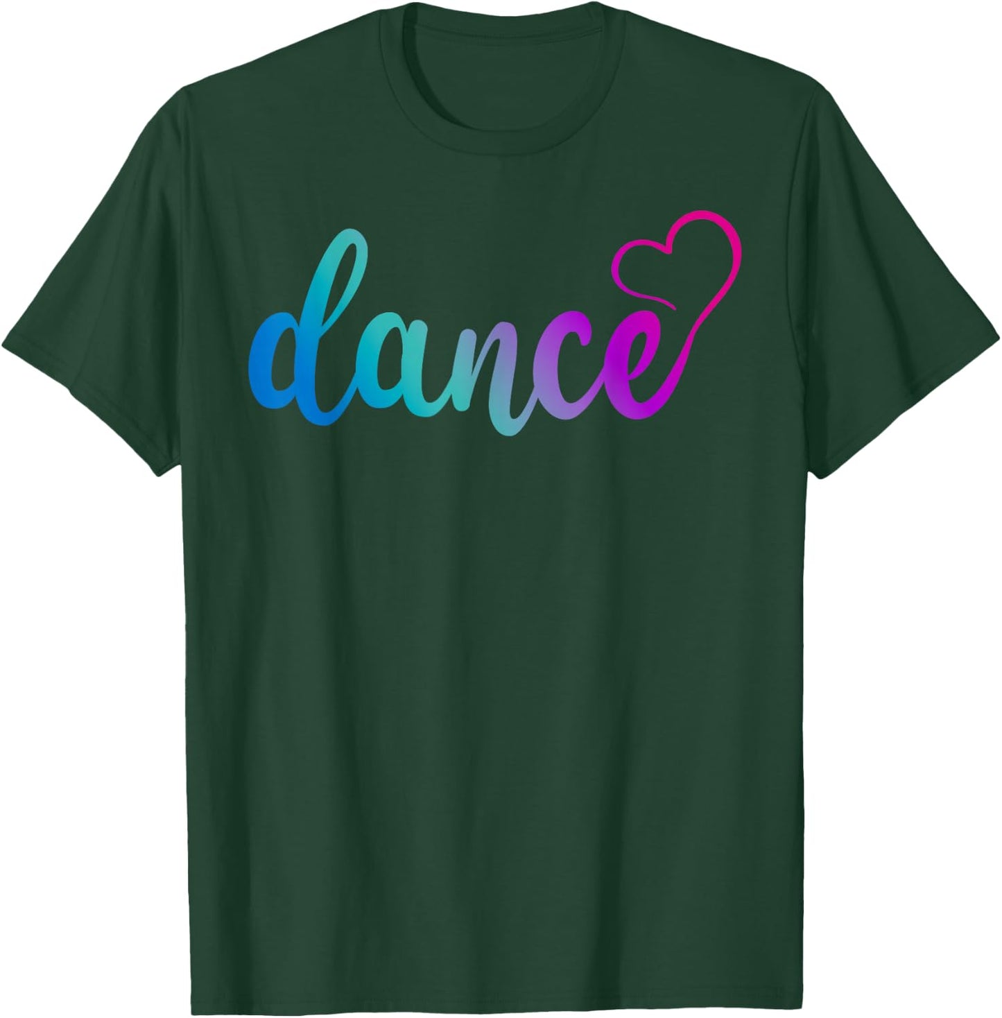 Cute Love Dance Stylish Dancer Dance Lover Dancing T-Shirt - T-Shirt | Forest