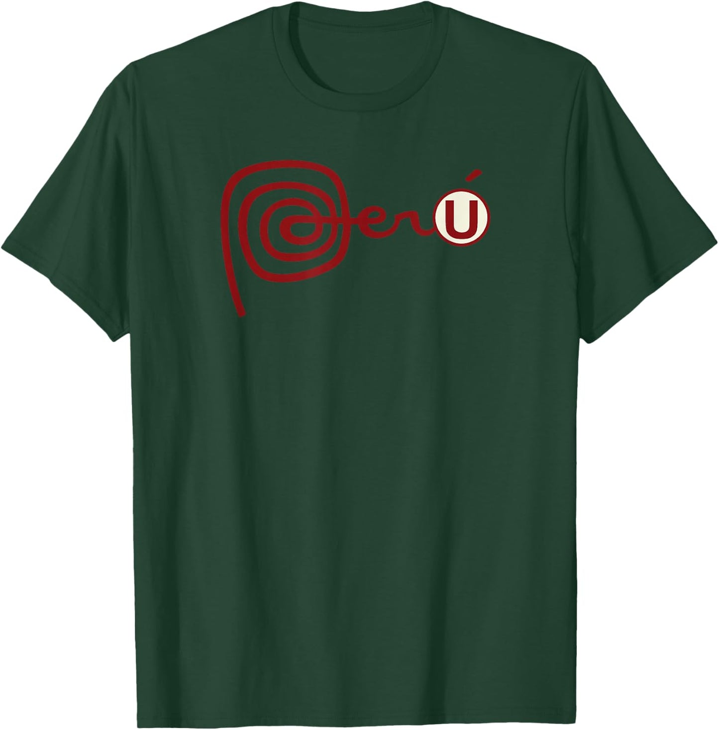 Club Universitario de Deportes Peru Futbol Soccer T Shirt T-Shirt - T-Shirt | Forest