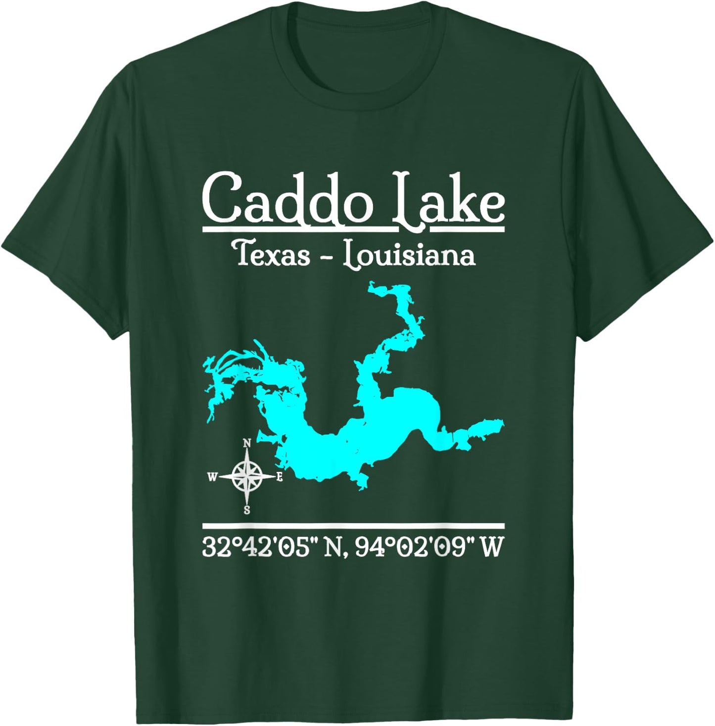 Caddo Lake - Texas - Louisiana T-Shirt - T-Shirt | Forest