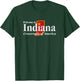 Welcome to Indiana Crossroads of America T-Shirt - T-Shirt | Forest