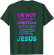 I'm Not That Perfect Christian 'm The One That Knows T-Shirt - T-Shirt | Forest