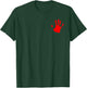 Native America Stolen Sisters Red Hand T-Shirt - T-Shirt | Forest