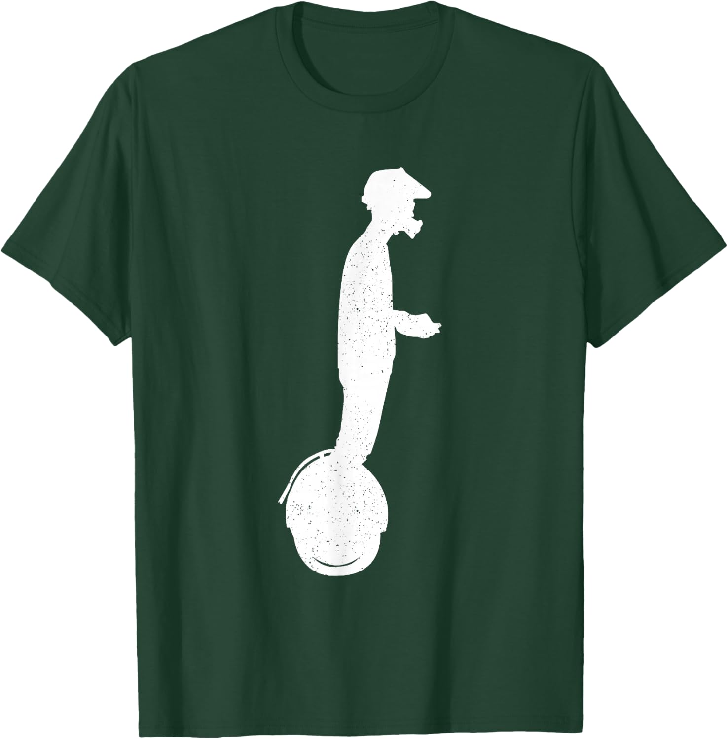 Funny Monowheel Design Women Electric Unicycle EUC T-Shirt - T-Shirt | Forest