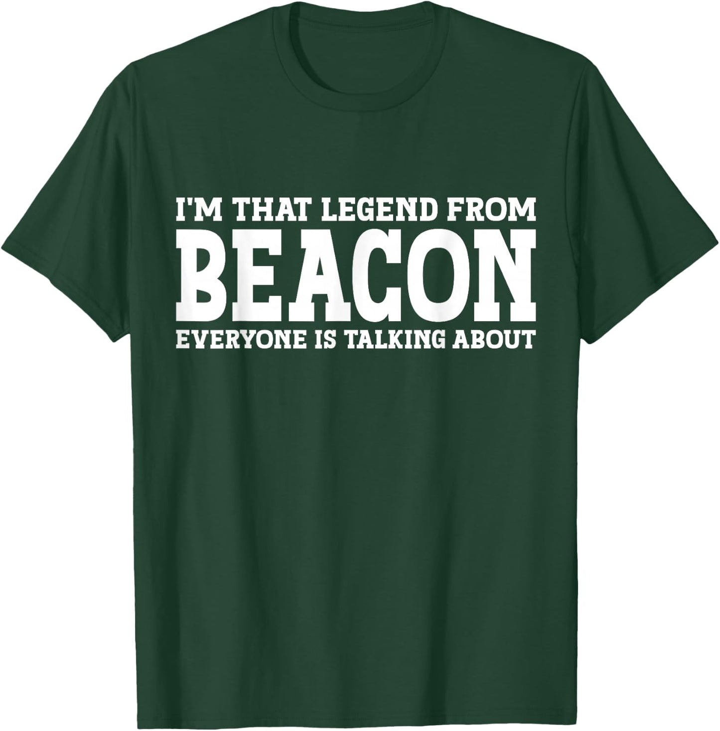 Beacon Hometown NY New York Home Roots Funny City Beacon T-Shirt - T-Shirt | Forest