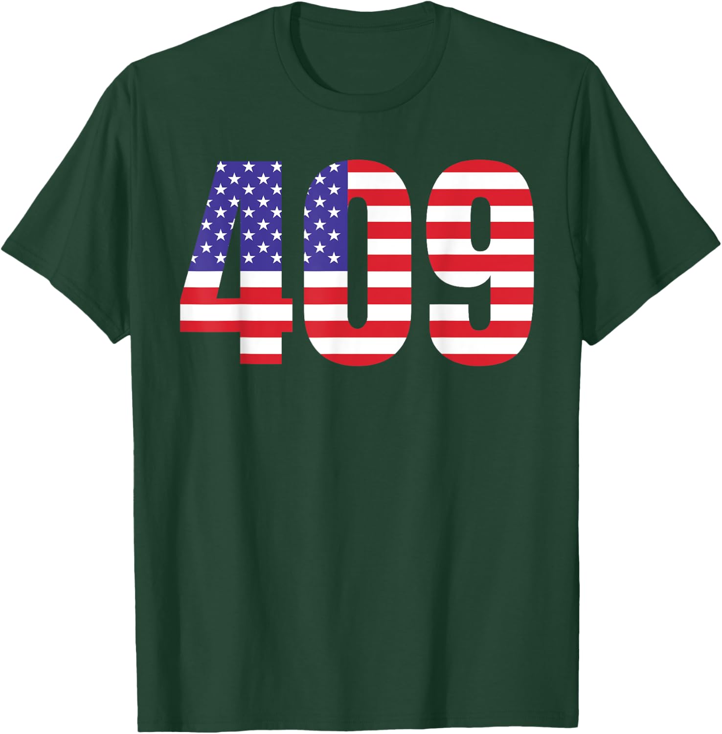 409 USA Shirt Women Men July 4th Patriotic American Flag Kid T-Shirt - T-Shirt | Forest