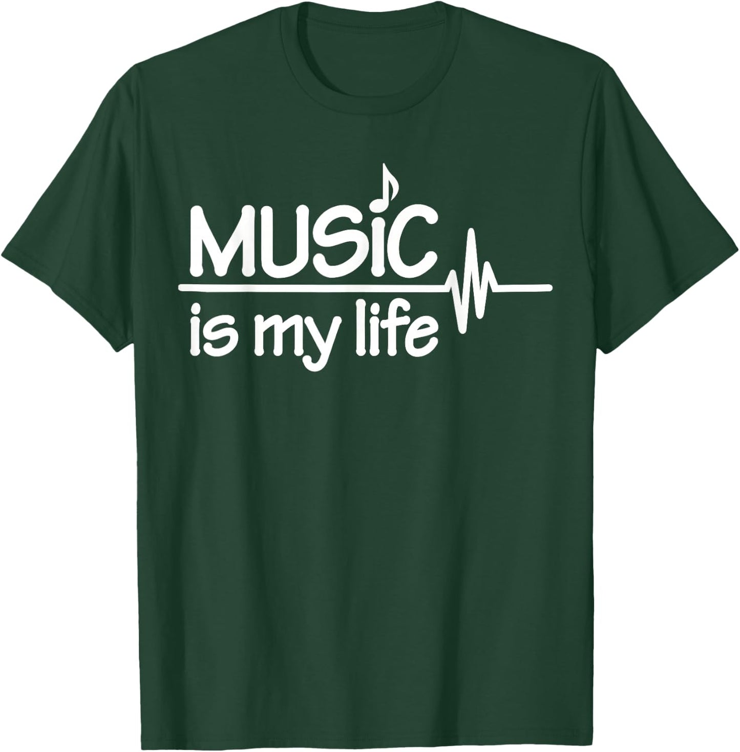 Music is my life T-Shirt - T-Shirt | Forest