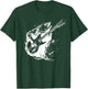 Retro Trout Playing Guitar Funny Fish Guitarist Music Lovers T-Shirt - T-Shirt | Forest