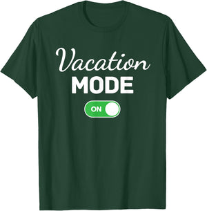 Vacation Mode On Beach Trip Funny Family Matching Group T-Shirt - T-Shirt | Forest