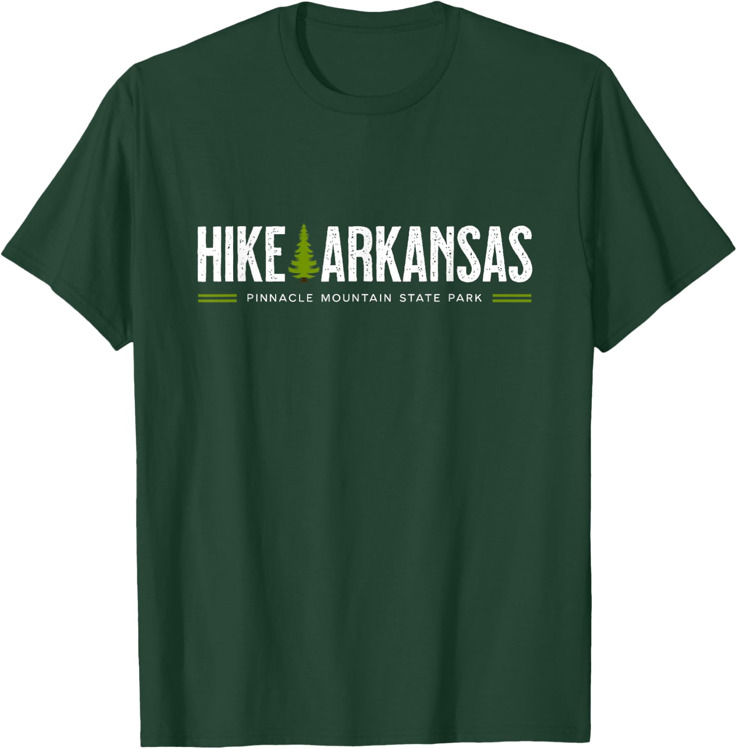 Arkansas Hike Pinnacle Mountain State Park Retro Graphic T-Shirt - T-Shirt | Forest