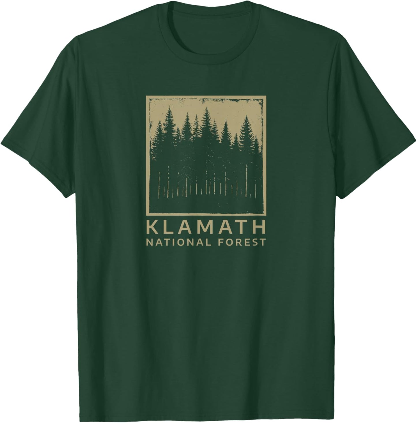 Klamath National Forest T-Shirt - T-Shirt | Forest