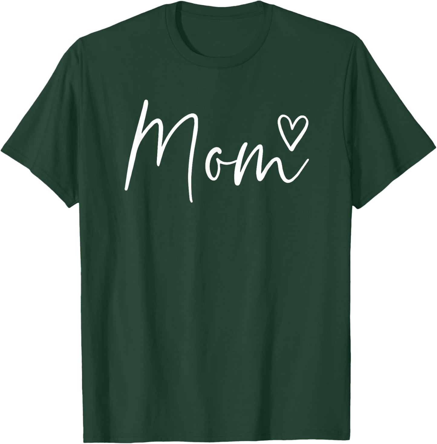 Mom Gifts Heart Mother's Day Mom T-Shirt - T-Shirt | Forest