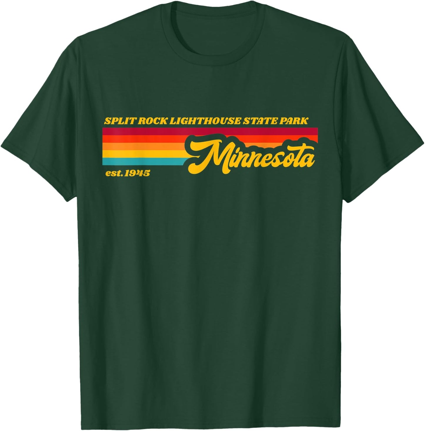 Minnesota Split Rock Lighthouse State Park T-Shirt - T-Shirt | Forest